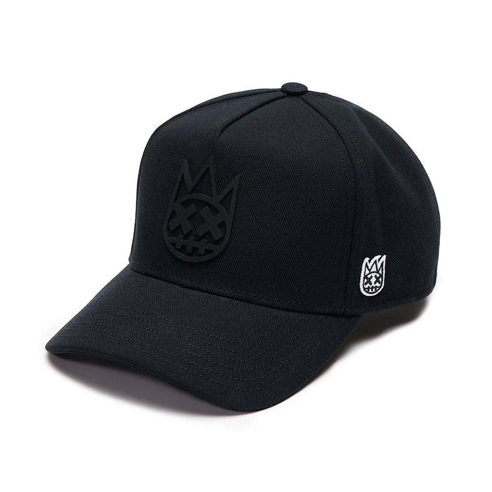 Cult's Logo Mesh Back Trucker Hat "Shimuchan" in Black - Image 2