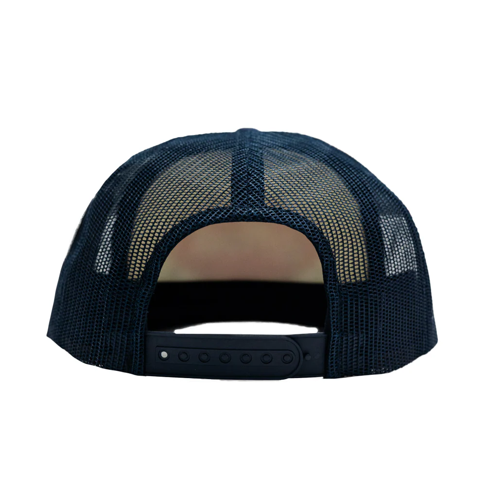 Everyone Is Gifted Hat Navy Orange - Image 3