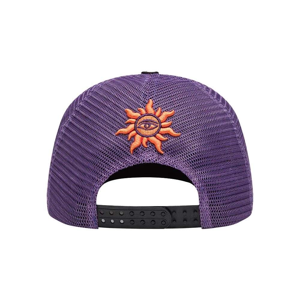 Godspeed GS Neo Trucker Hat (Purple/Orange) - Image 2