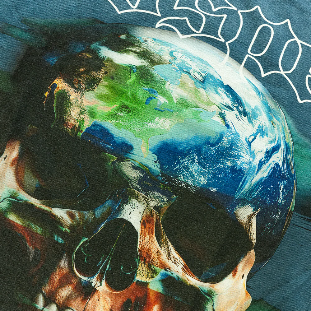 Godspeed Skull Globe Long Sleeve Tee - Image 2