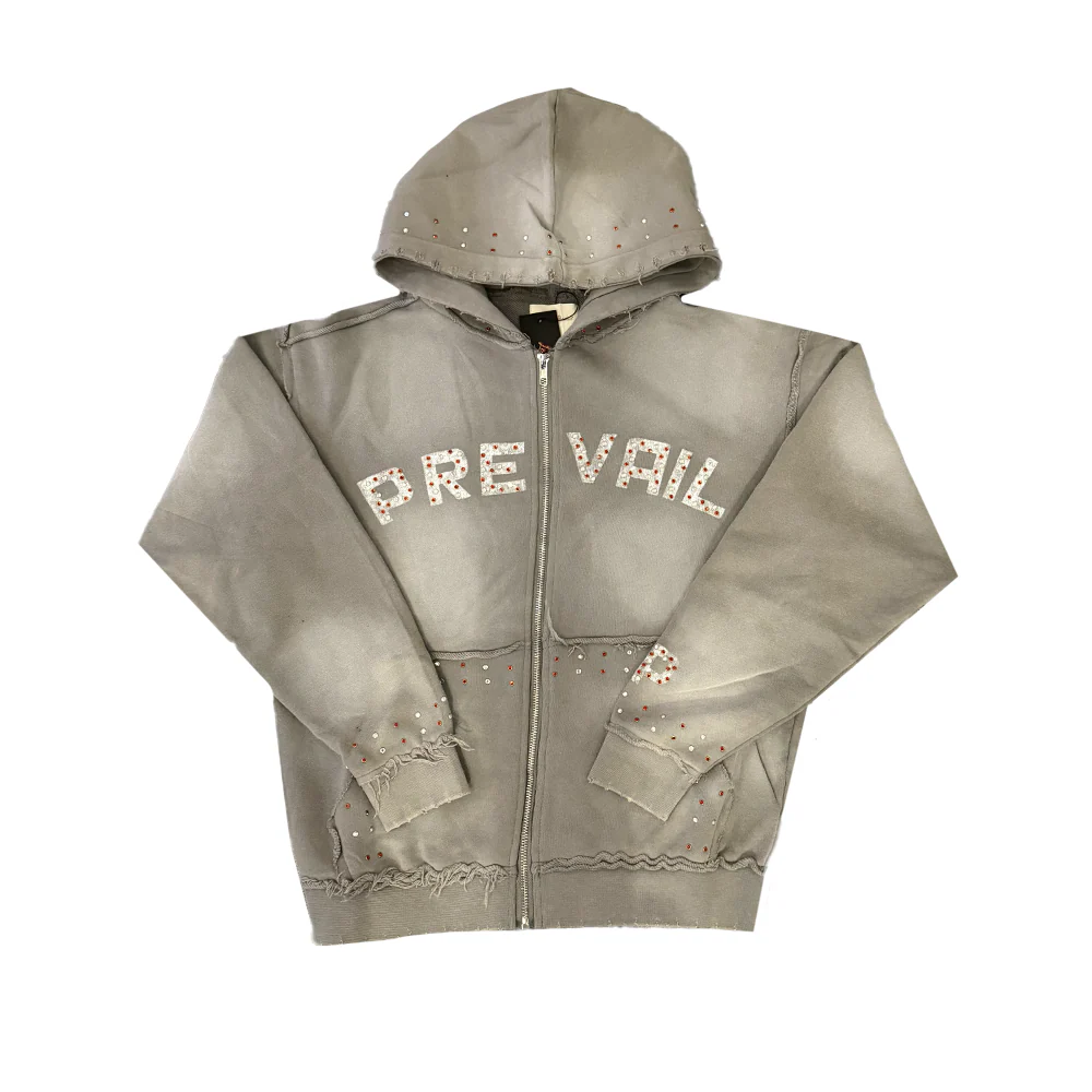 Legends Prevail Rhine stone Grey Sweatsuit