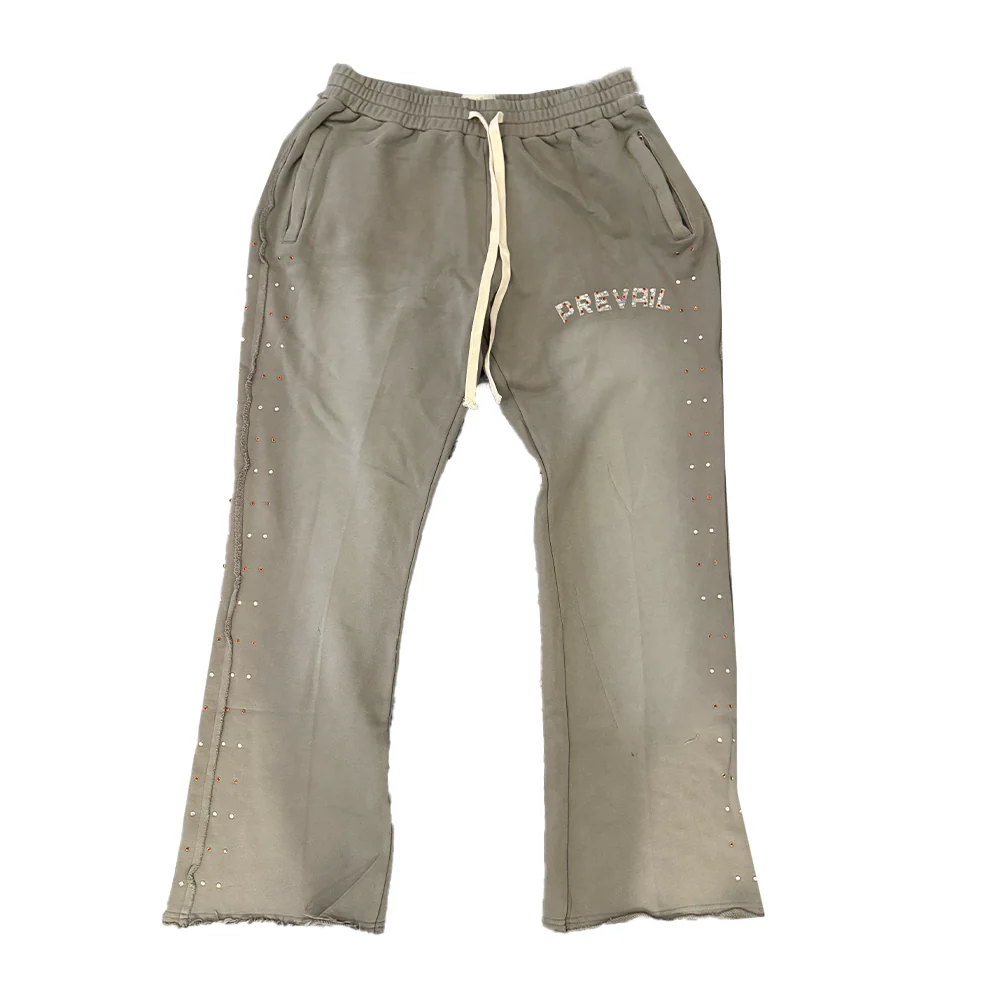 Legends Prevail Rhine stone Grey Sweatsuit - Image 2