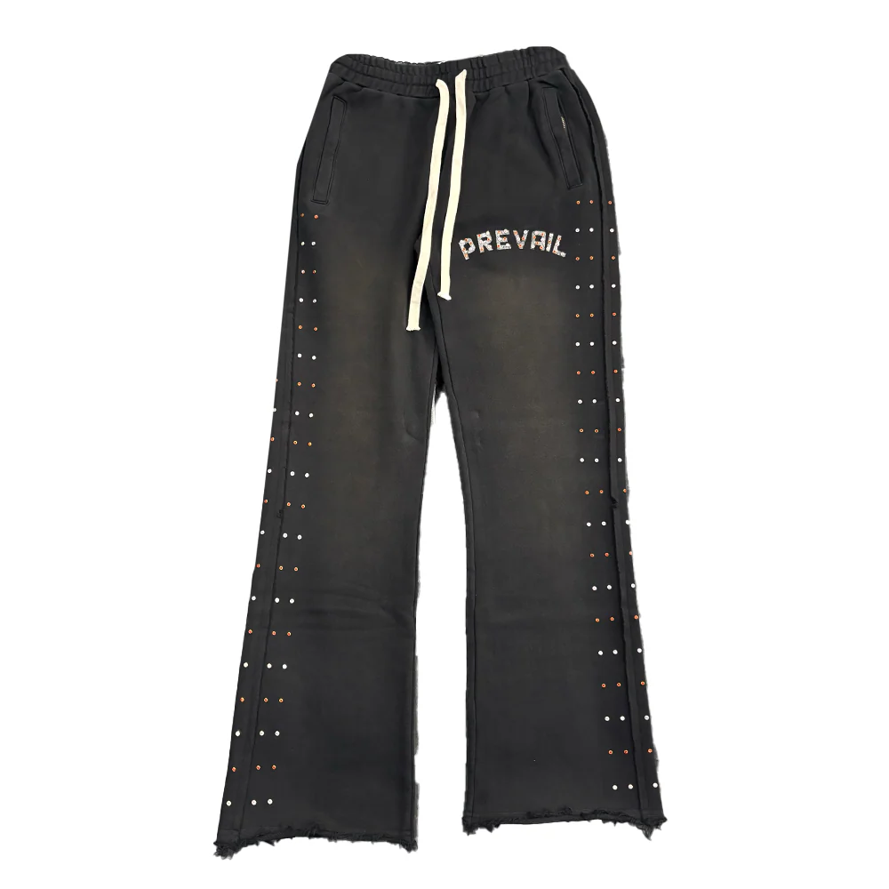 Legends Prevail Rhine stone Black Sweatsuit - Image 3