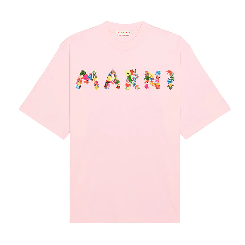 Marni Collage Bouquet Jersey Tee