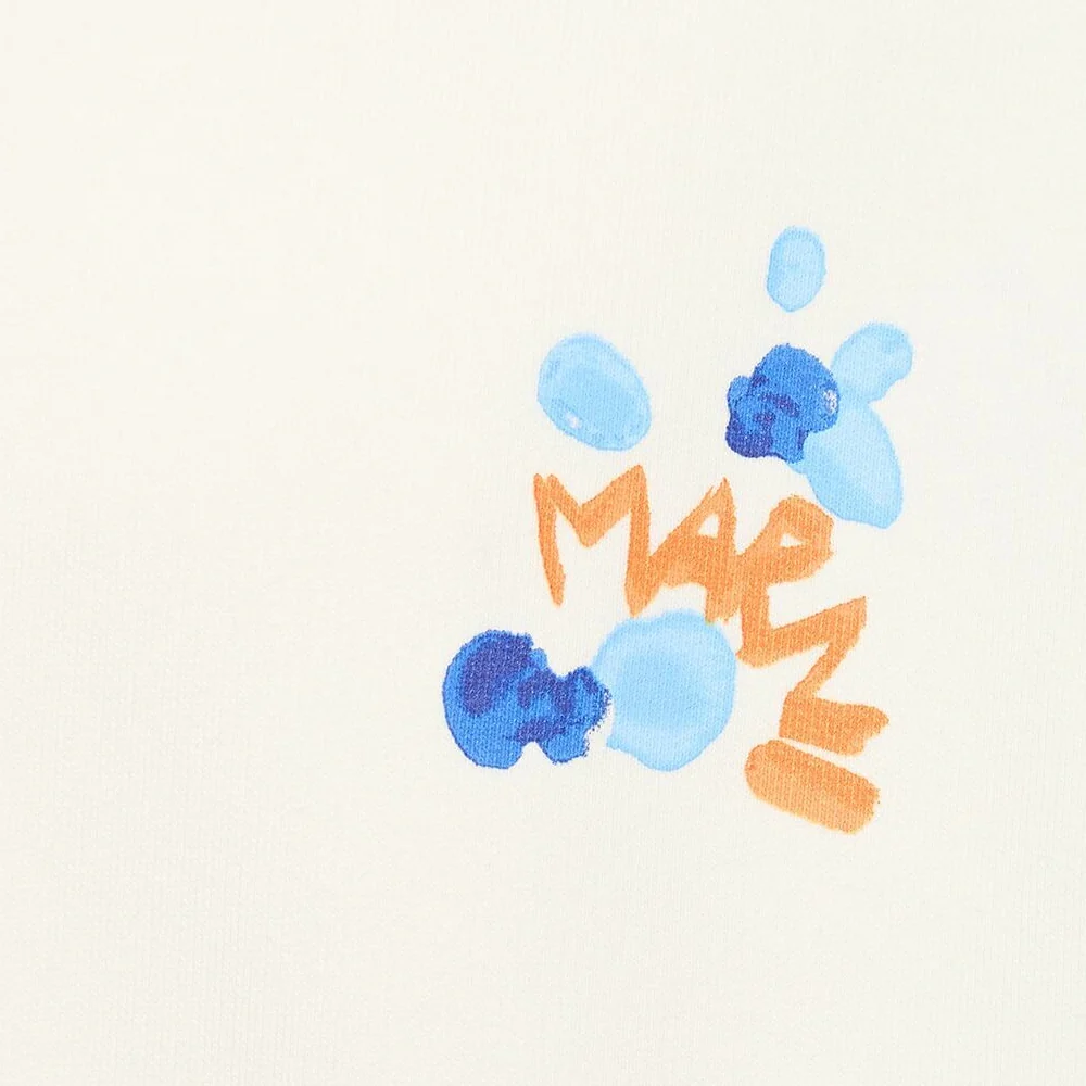 Marni Dripping Flower Hooded Sweatshirt - Image 2
