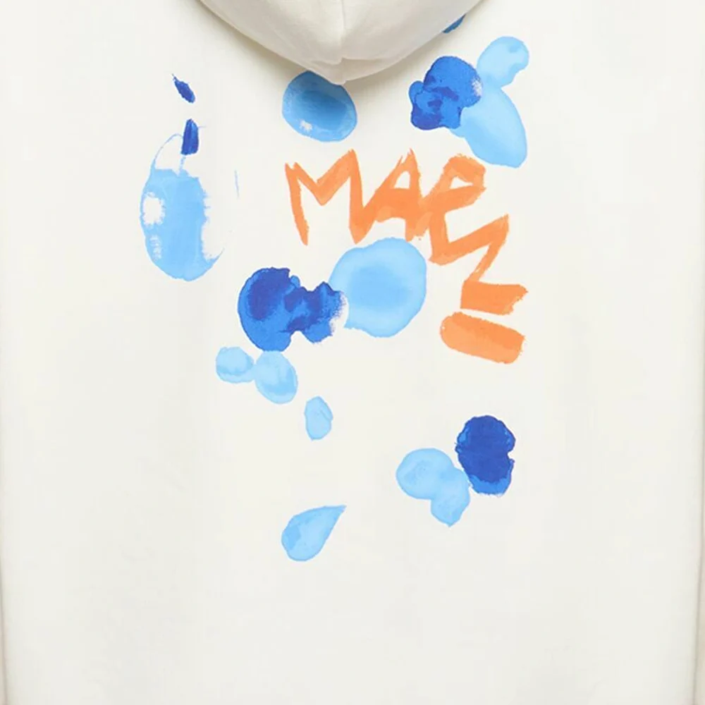 Marni Dripping Flower Hooded Sweatshirt - Image 3