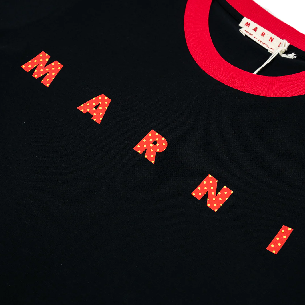 Marni Logo Print T-Shirt - Image 2