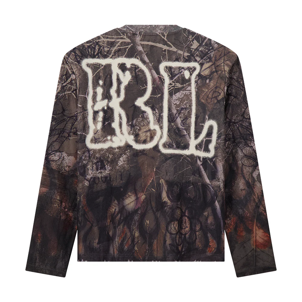 Rolling LoudGothic Flame Longsleeve Thermal - Image 2