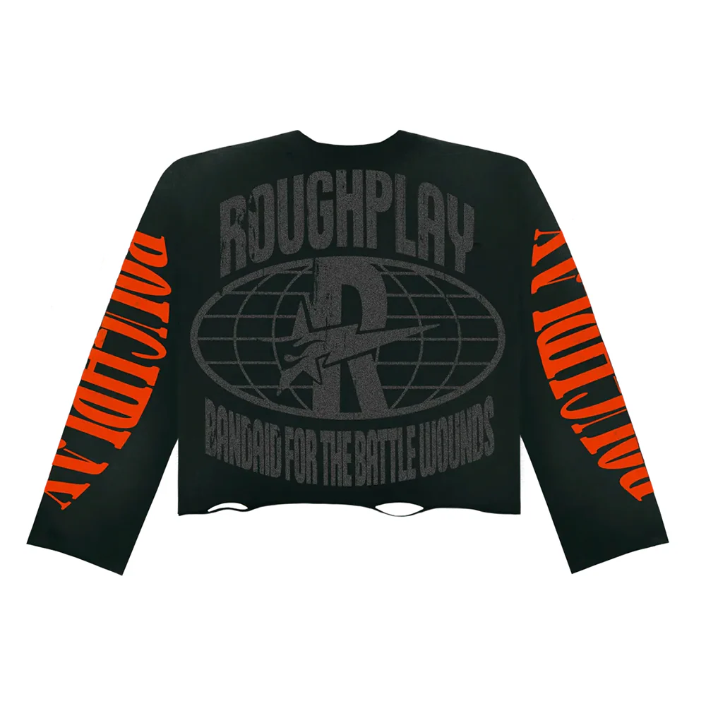 Rough Play Warning Long Sleeve Shirt - Image 2