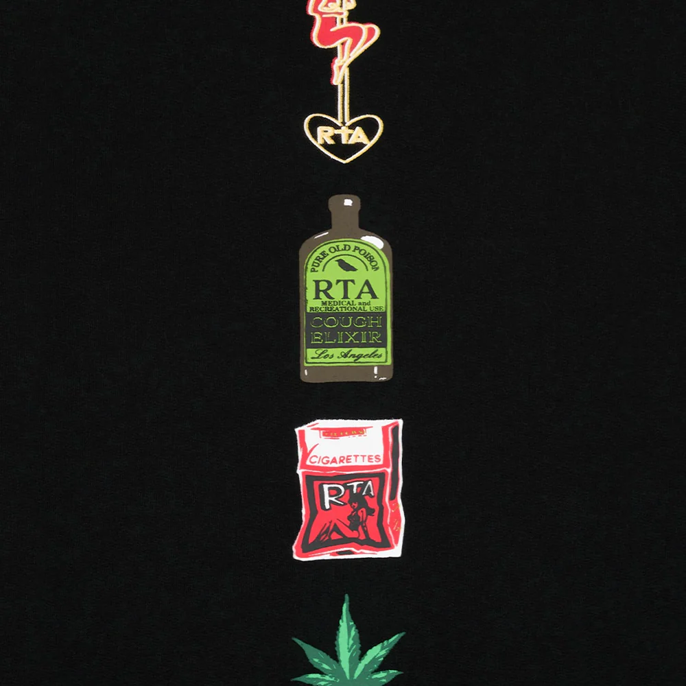 RTA Dion Black Contraband Hoodie - Image 3