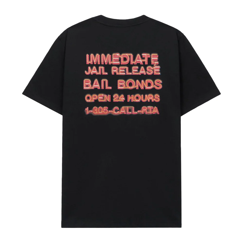 RTA Liam Black Bail Bonds T-Shirt - Image 2