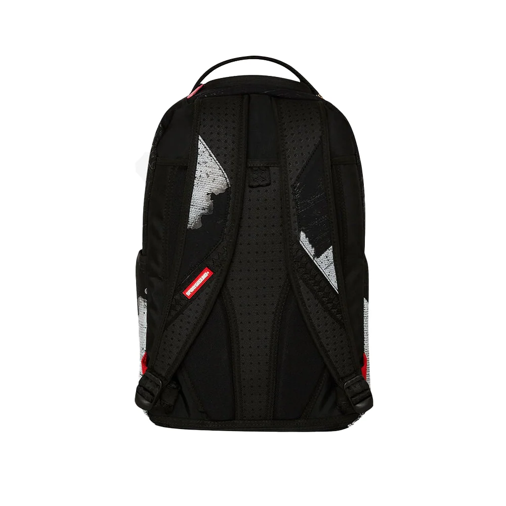 Sprayground Shark Central Sorbet Hand Painted Dlx-cotton BackPack - Image 2