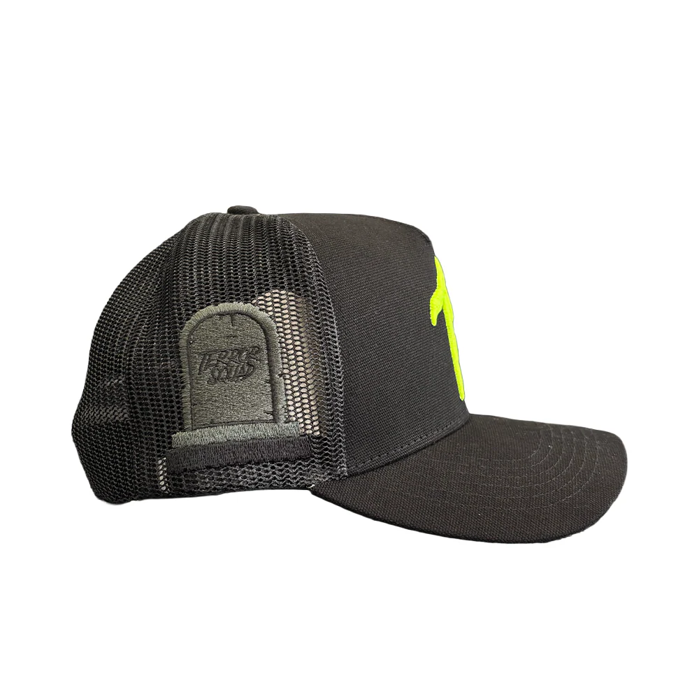 Terror Squad Neon Green Trucker - Image 3