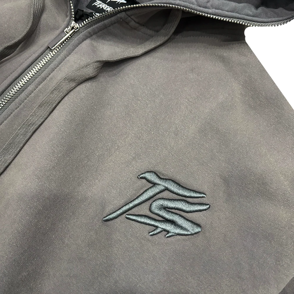 Terror Squad Sweatsuit Grey Sun Dried - Image 5