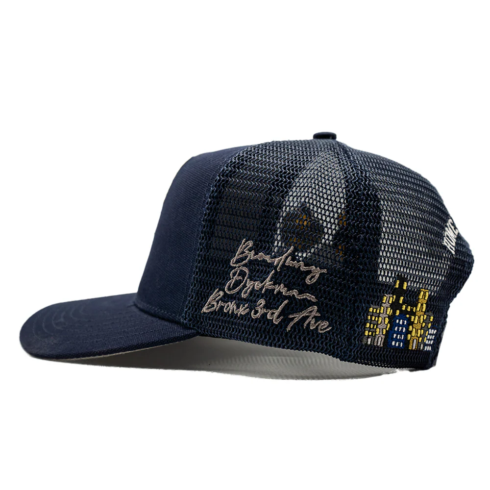 UP NYC Trucker Hat Navy - Image 4