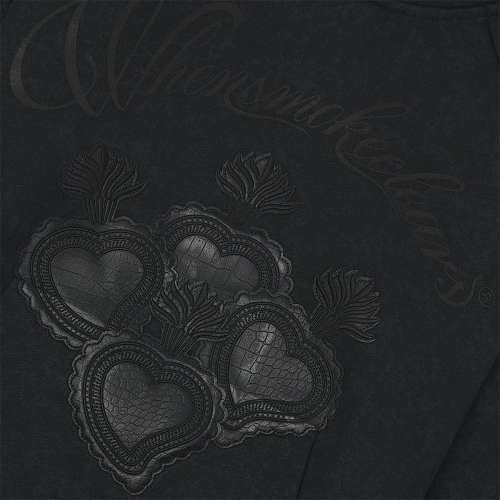 WSC Leather Hoodie - Image 2